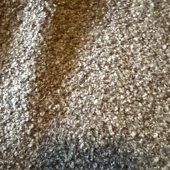 Zara khaki long wool blend boucle double breasted blazer coat NWT - Picture 4 of 13